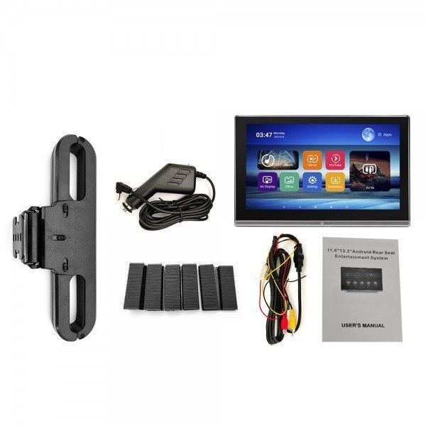 Universal 11.6” Android Headrest Dual HDMI & Dual-Band WiFi  TR4458