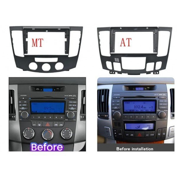 Hyundai Sonata NF 2008-2010 Pantalla Android 10.1" CarPlay / Android Auto | Navegación GPS, Bluetooth, WiFi – TR4462