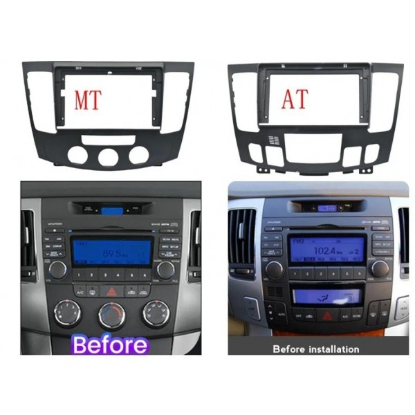 Hyundai Sonata NF 2008-2010 Pantalla Android 10.1" CarPlay / Android Auto | Navegación GPS, Bluetooth, WiFi – TR4462