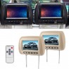Pair of 7” Headrests MP5 C500S – With Cover or Without Cover – Dual AV Input – 2 Units TR4463