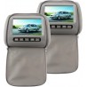 Pair of 7” Headrests MP5 C500S – With Cover or Without Cover – Dual AV Input – 2 Units TR4463