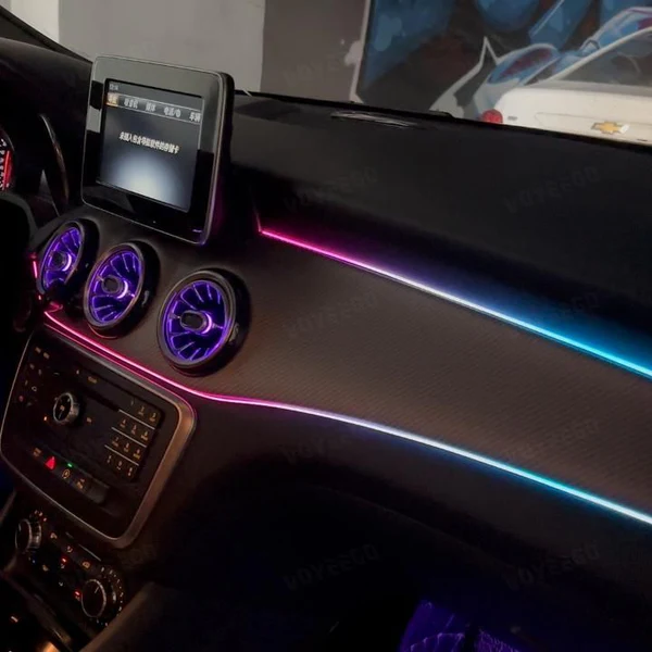 64-Color Ambient Lighting Kit for Mercedes GLA W156, A-Class W176 & B-Class W246 (2013-2019) – TR4465