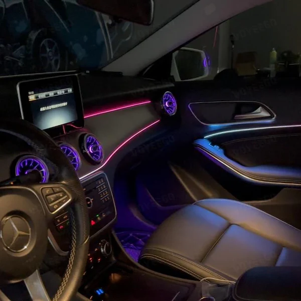 64-Color Ambient Lighting Kit for Mercedes GLA W156, A-Class W176 & B-Class W246 (2013-2019) – TR4465