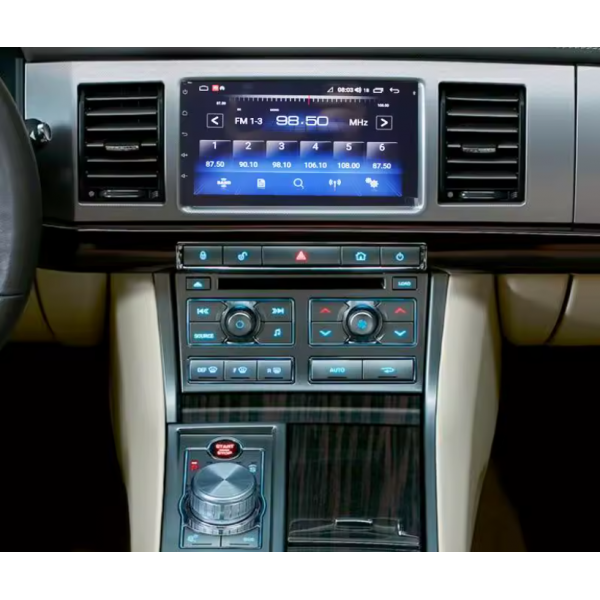 Radio navegador GPS Jaguar XF pantalla 7" Android 13 TR4466