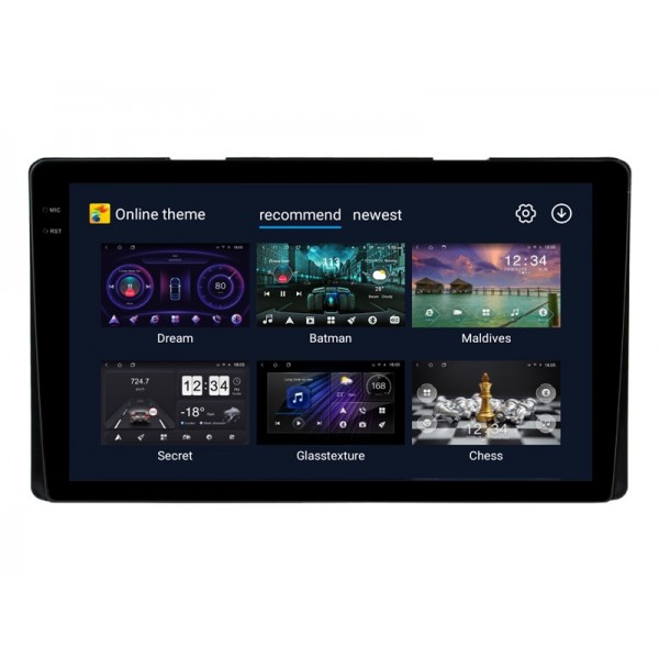 Radio navegador GPS Toyota Auris pantalla 9 Android 14 TR4472