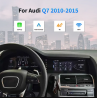Pantalla doble 12.3" Audi Q7 2005-2012 Android 13 con Cuadro Digital TR4482