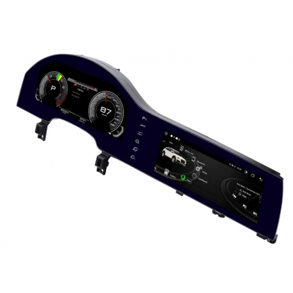 Dual 12.3" Android Screens with Digital Instrument Cluster for Audi Q7 2005-2012 TR4482