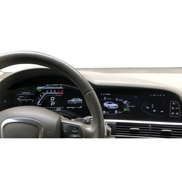 12.3" Digital Cluster + 10.25" Android Screen Audi A6 C6 2004-2011 TR4483