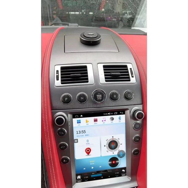 Tesla-Style Android Screen 9.7” Aston Martin DB9  GPS Radio CarPlay & Android Auto TR4486