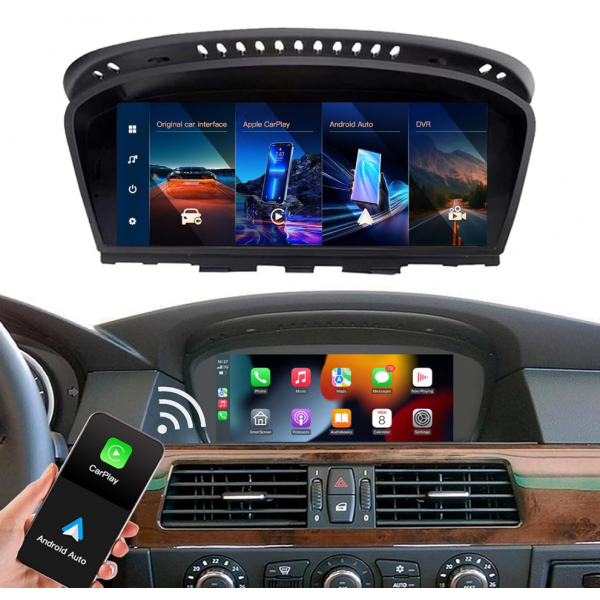Linux Screen 8,8” for BMW Serie 3 E90 | Wireless CarPlay & Android Auto TR4491