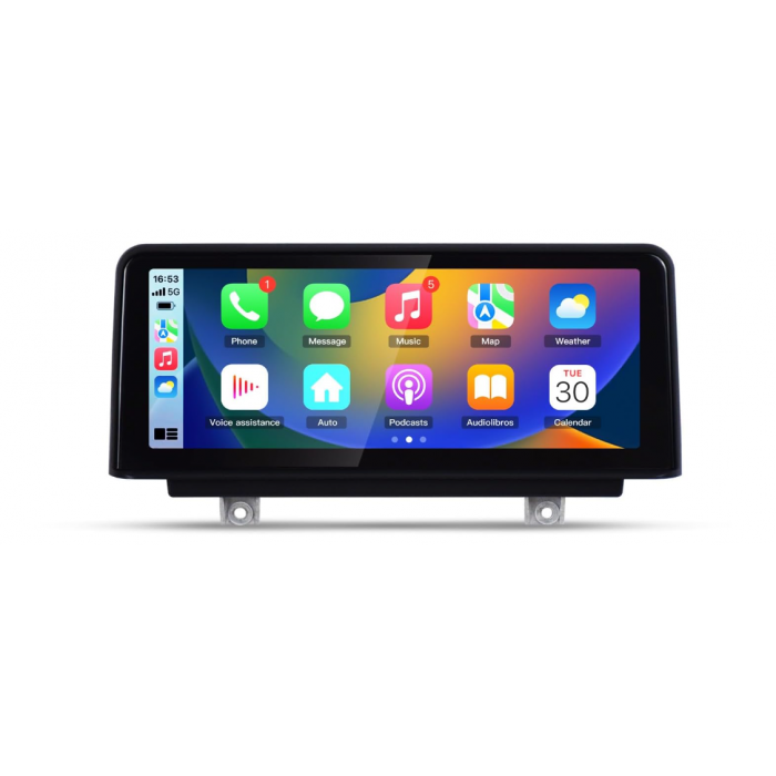 Pantalla Linux 10,25” para BMW Serie 4 F32 F33 F36  CarPlay inalámbrico y Android Auto TR4493