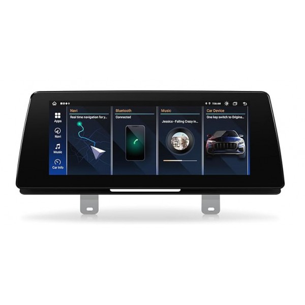 Linux Screen 10,25” for BMW Serie 5 G30 / G31 / G38 | Wireless CarPlay & Android Auto TR4496