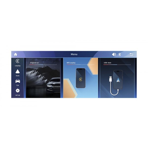 Linux Screen 10,25” for  BMW Serie 5 GT F07 | Wireless CarPlay & Android Auto TR4497