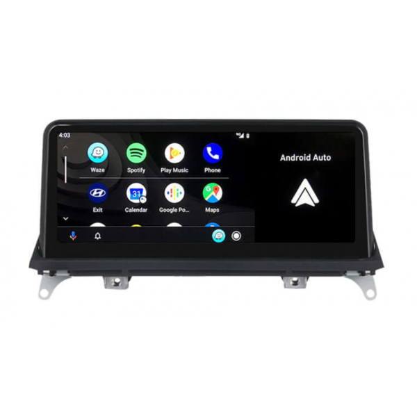 Pantalla Linux 10,25” para BMW X5 E70 & BMW X6 E71  CarPlay inalámbrico y Android Auto TR4505
