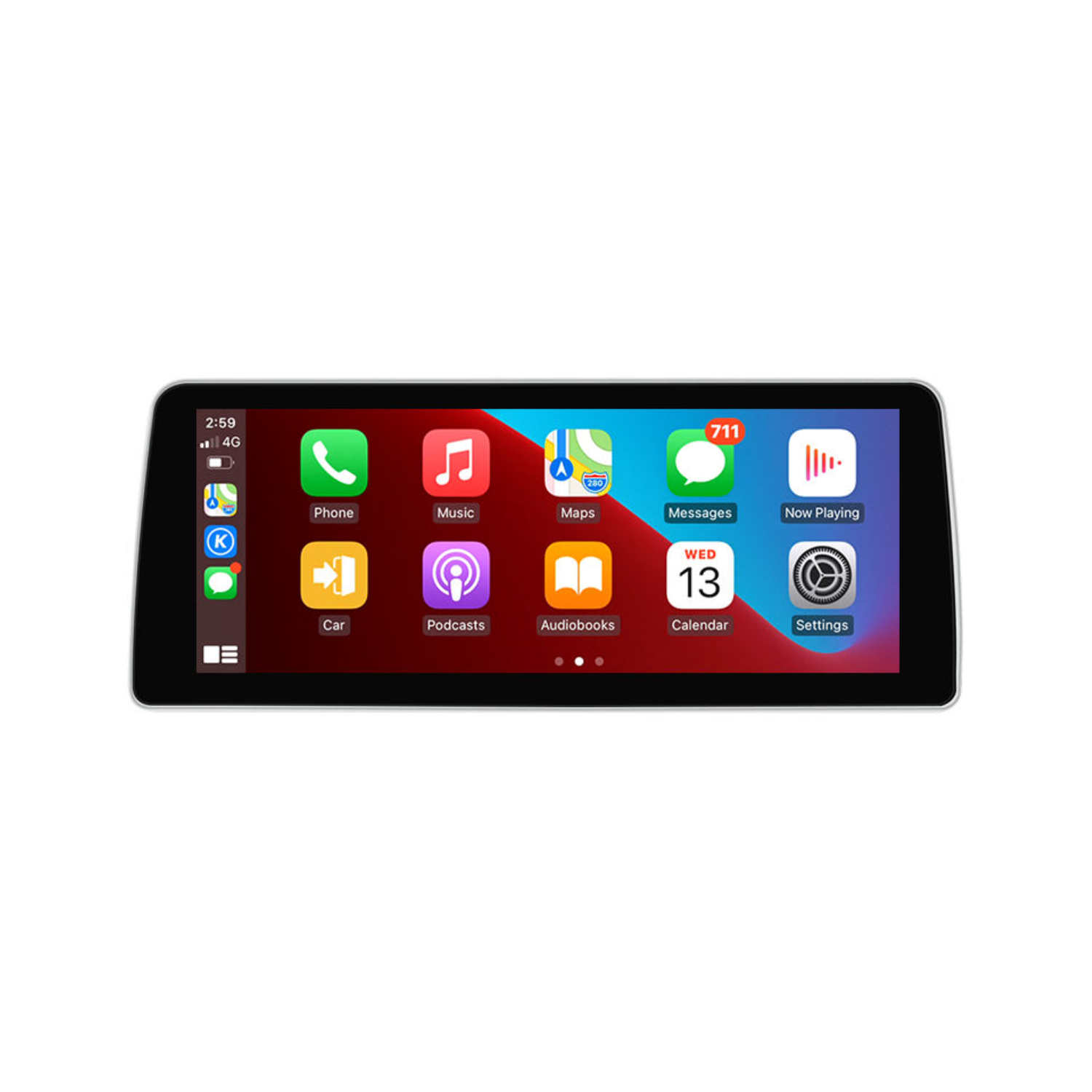 Pantalla Linux 12,3” para BMW X5 E70 & BMW X6 E71  CarPlay inalámbrico y Android Auto TR4520