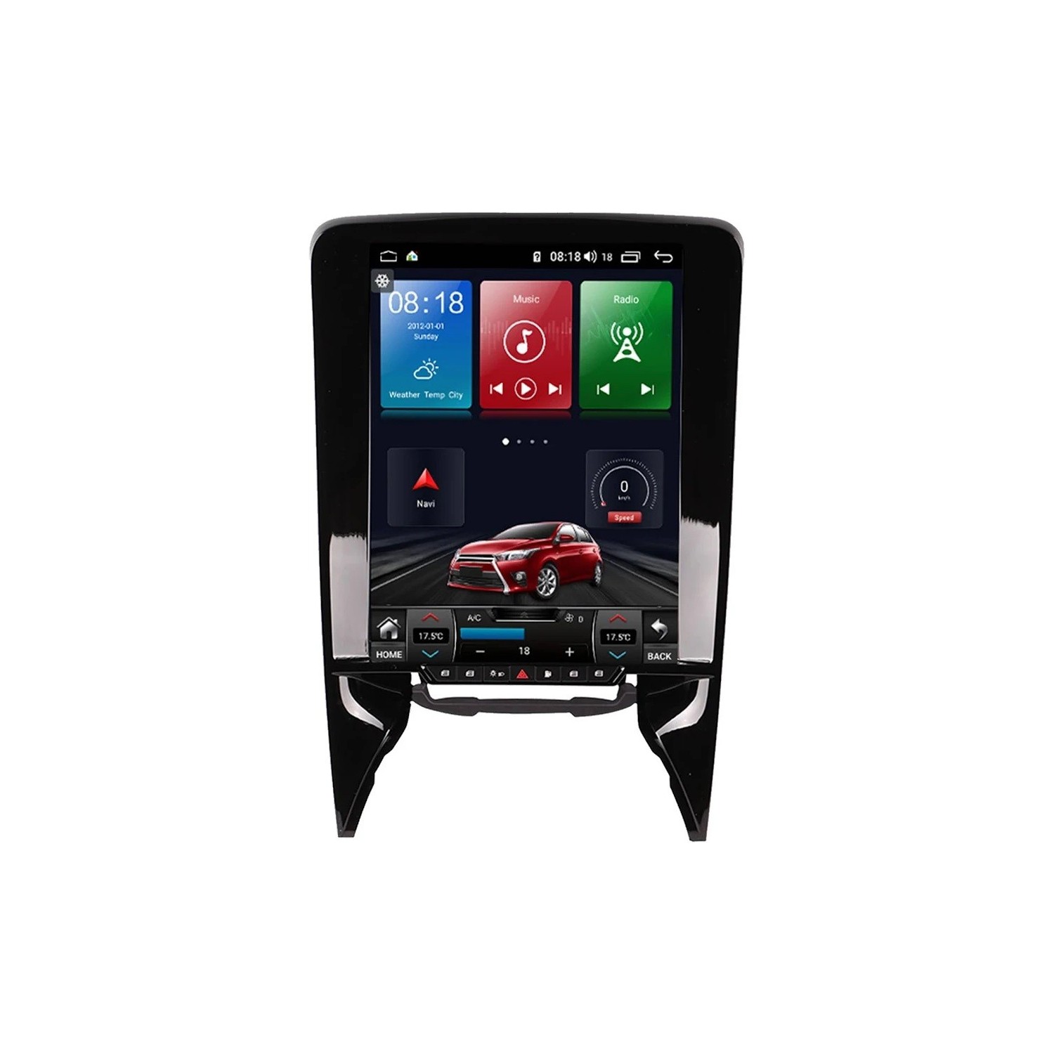 TESLA Style GPS Navigation Radio Lamborghini Gallardo 2004–2015 ANDROID 14 TR4523
