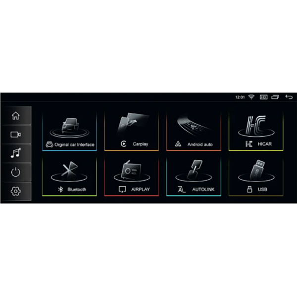 Pantalla Linux 10,25” para Audi A4 2009-2016  CarPlay inalámbrico y Android Auto TR4527