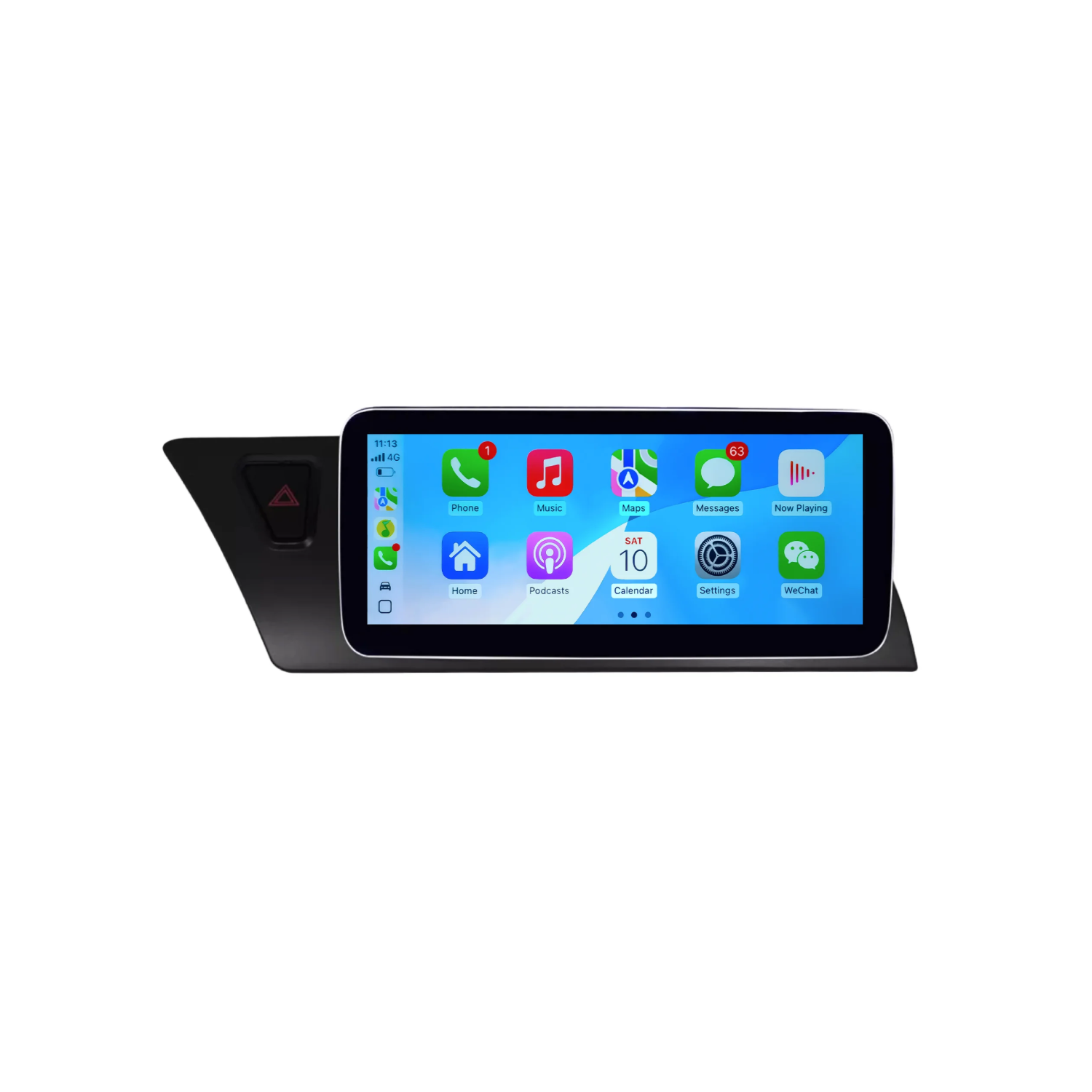 Pantalla Linux 10,25” para Audi A4 2009-2016  CarPlay inalámbrico y Android Auto TR4527