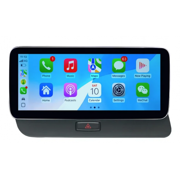 Linux 10.25" Screen for Audi Q5 2009-2016 | Wireless CarPlay and Android Auto TR4528