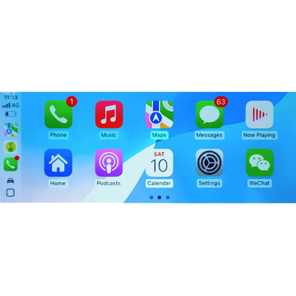 Pantalla Linux 10,25” para Audi Q3  CarPlay inalámbrico y Android Auto TR4531