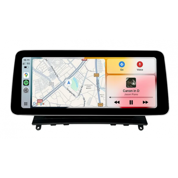 Pantalla Linux 12.3 pulgadas para Mercedes Clase C W204 2007-2013 | CarPlay inalambrico y Android Auto TR4557