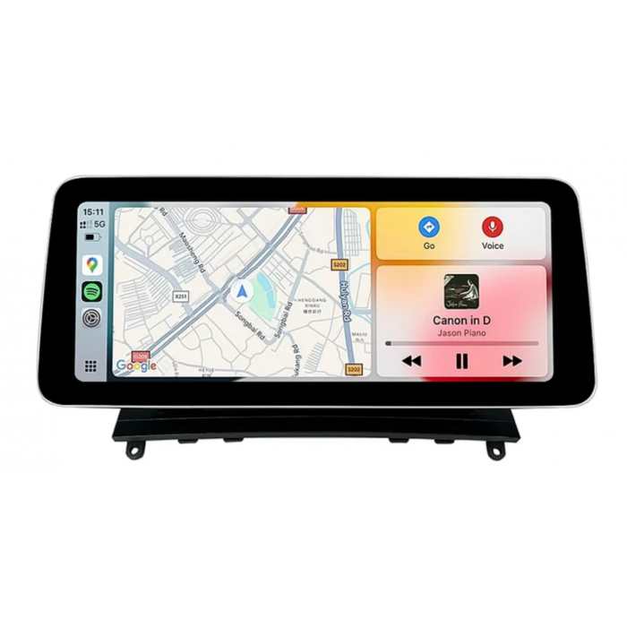 Linux Screen 12.3 inch for Mercedes C-Class W204 2007-2013 | Wireless CarPlay and Android Auto TR4557