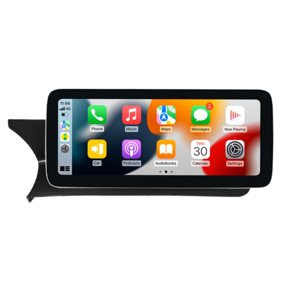 Linux 10.25" Screen for Mercedes C Class W204 from 2011 | Wireless CarPlay and Android Auto TR4540