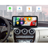 Pantalla Linux 10.25 para Mercedes Clase C W205  CarPlay inalambrico y Android Auto TR4541