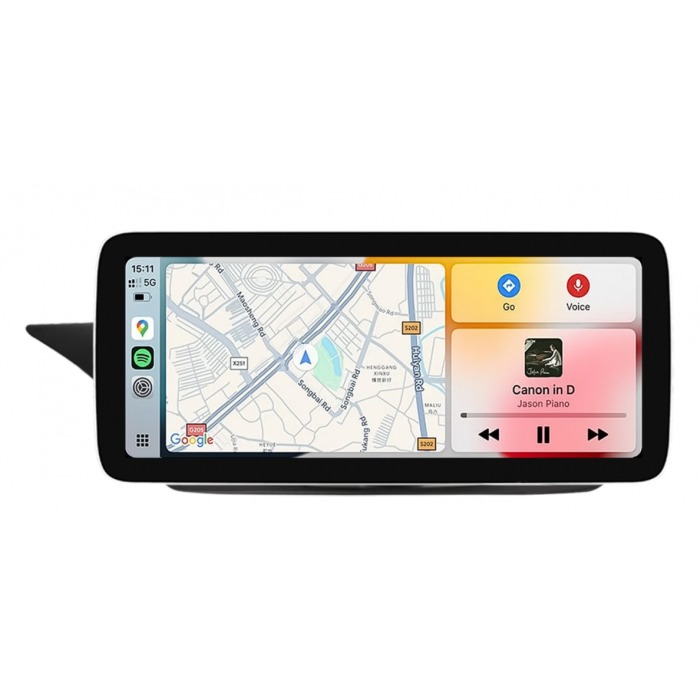 Pantalla Linux 12.3 pulgadas para Mercedes Clase E W212  CarPlay inalambrico y Android Auto TR4560