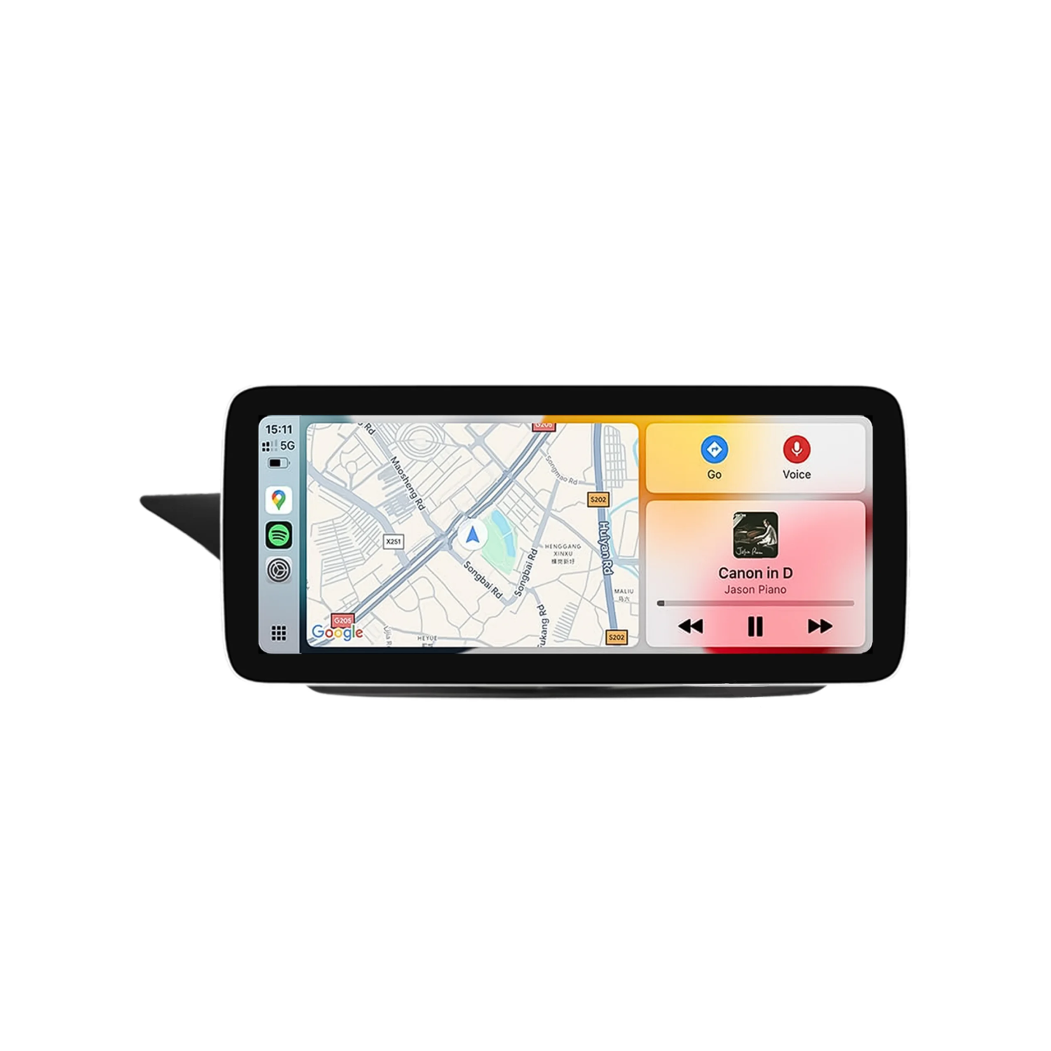 Linux Screen 12.3 inch for Mercedes E-Class W212 | Wireless CarPlay and Android Auto TR4560