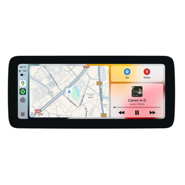 Linux Screen 12.3 inch for Mercedes B-Class W246 | Wireless CarPlay and Android Auto TR4556