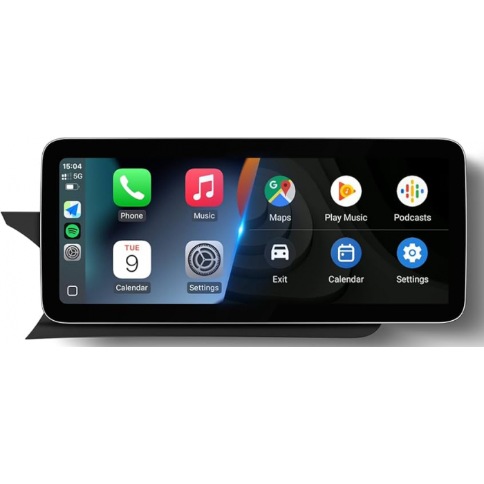 Pantalla Linux 12.3 pulgadas para Mercedes Clase C W204 desde 2011  CarPlay inalambrico y Android Auto TR4558
