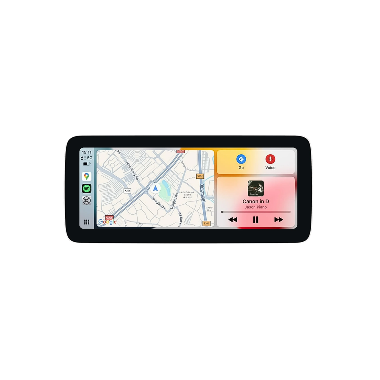 Pantalla Linux 12.3 pulgadas para Mercedes GLA  CarPlay inalambrico y Android Auto TR4566