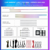BMW 1 Series F52/F40 2016-2020 18 LED Rainbow ambient lighting kit TR4620 1