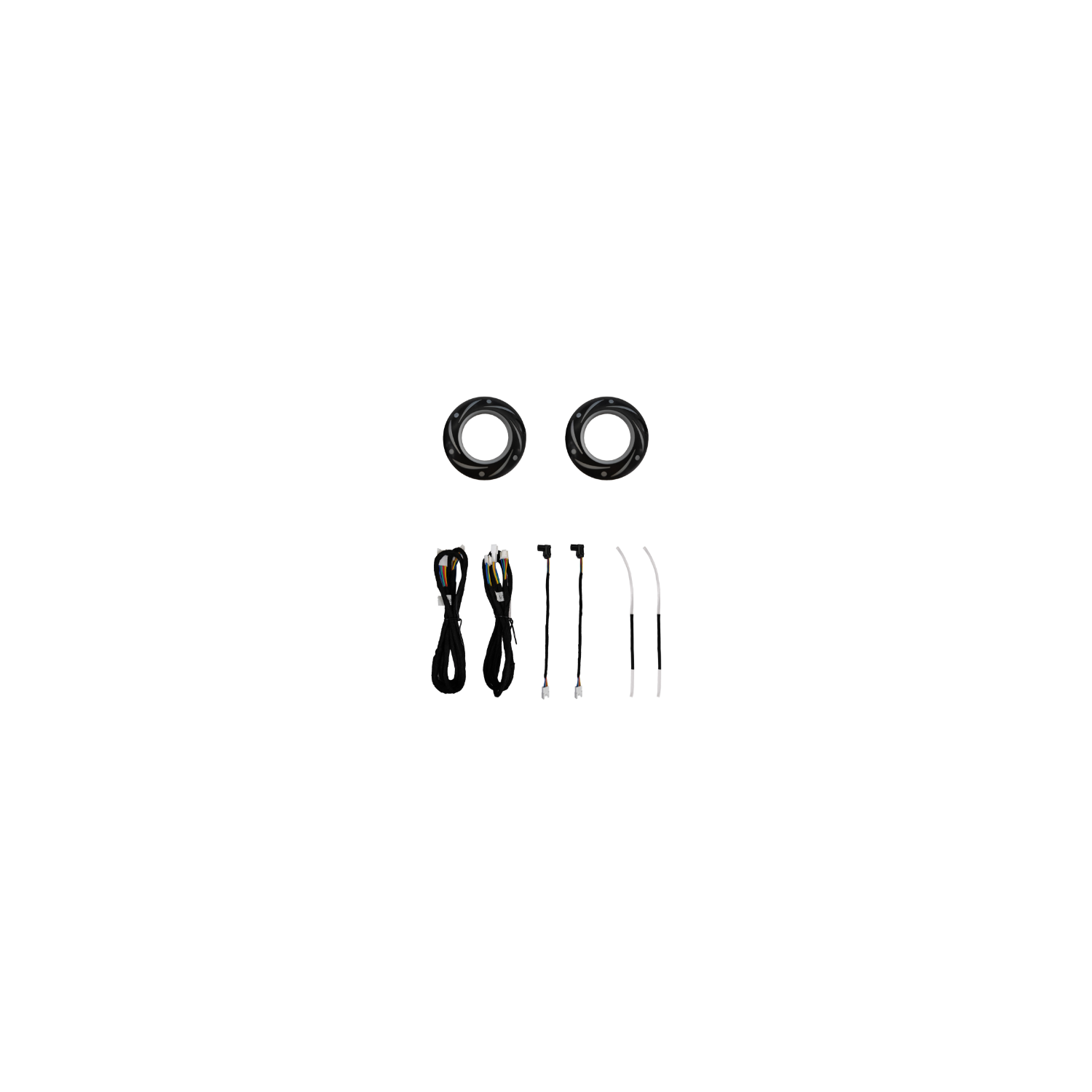 Universal BMW Universal Illuminated tweeter rings ambient lighting kit TR4636 1