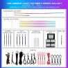 Kit iluminación ambiental BMW Serie 5 F18 2012-2017 18 LED RGB TR4630 1