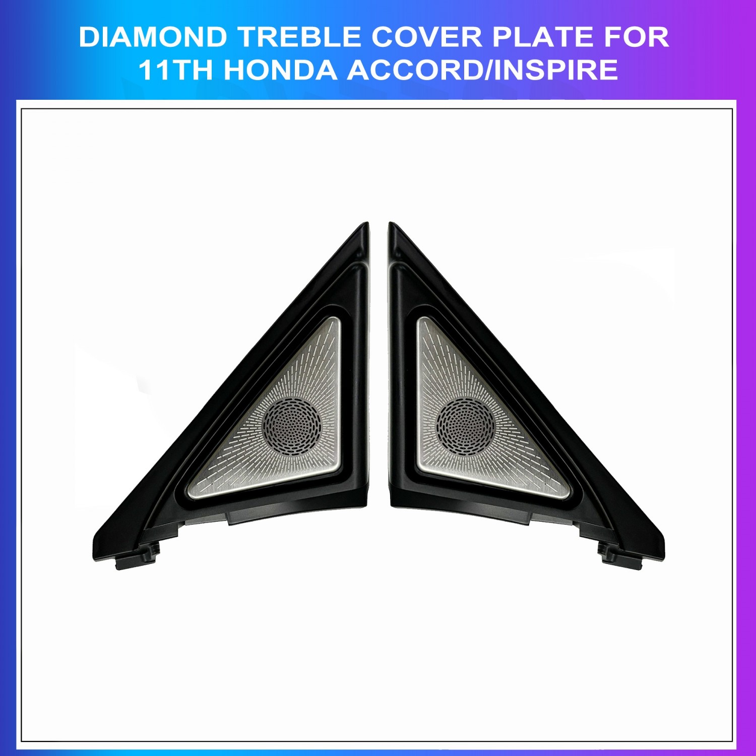 Ambient lighting for Honda Accord / Inspire 2022-2023, tapas de tweeter iluminadas, TR4659