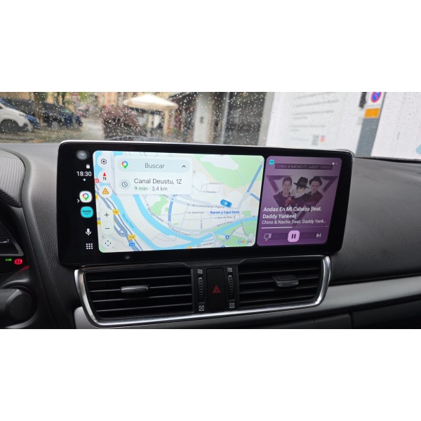 GPS monitor Mazda 3 2014-2019 12,3 inch head unit CarPlay & Android Auto TR3686