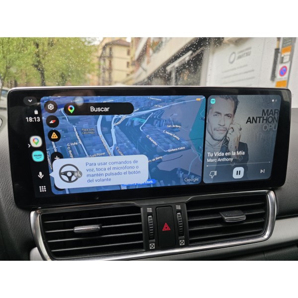 Navegador ANDROID 13 GPS Mazda 3 2014-2019 4G pantalla 12,3 CarPlay & Android Auto TR3686
