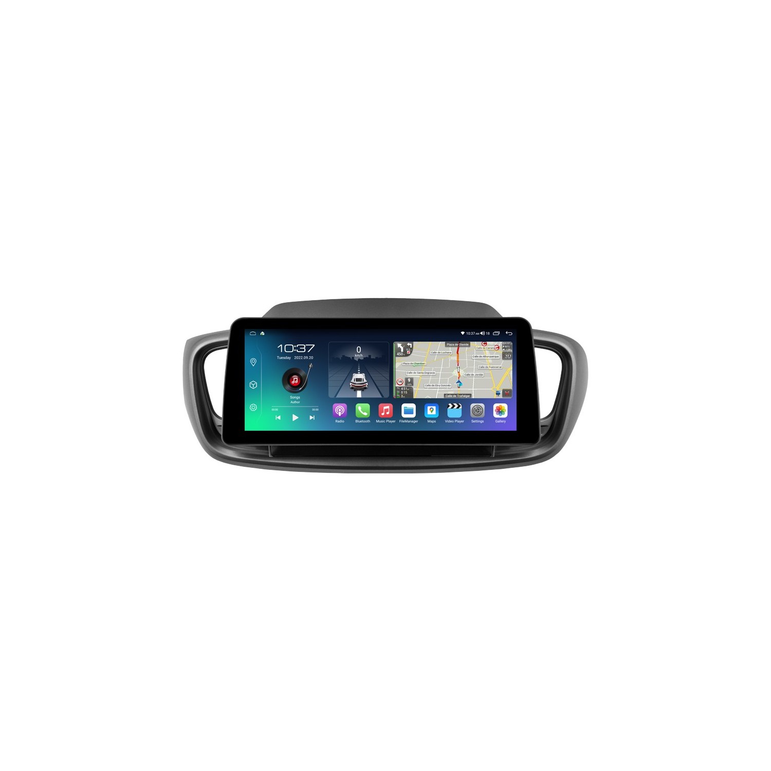 Pantalla ultra fina 12.3" GPS Kia Sorento (2015-2019) Android 15 4G LTE TR4723