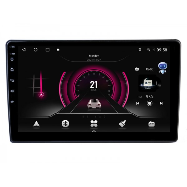 Radio navegador GPS Ford Transit Connect, T250, Tourneo, Fiesta, EcoSport 2017-2023 QLED CarPlay TR4775