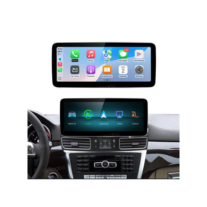Linux Screen 12.3 inch for Mercedes ML W166 | Wireless CarPlay and Android Auto TR4563