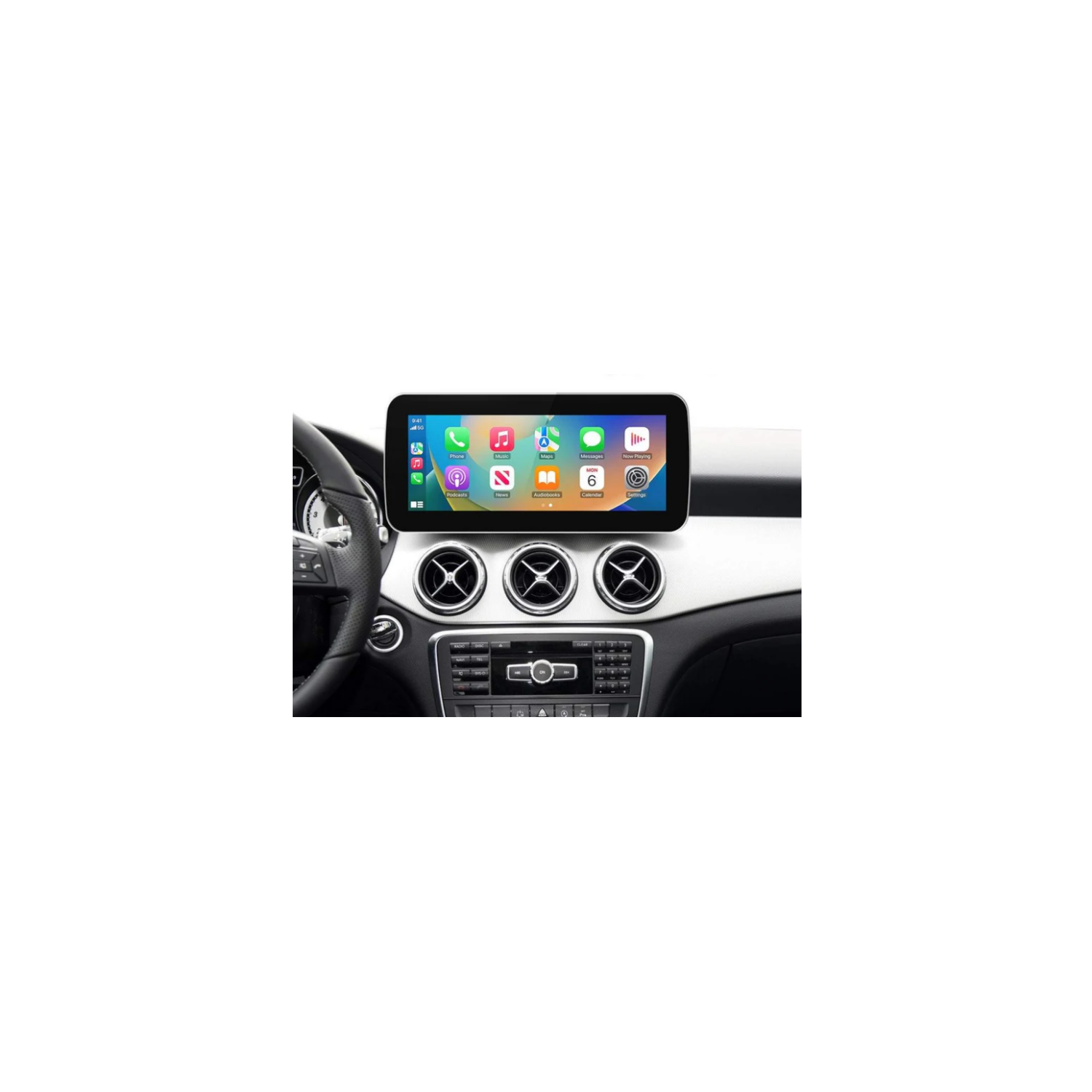 Linux 10.25" Screen for Mercedes GLC X253 | Wireless CarPlay and Android Auto TR4548