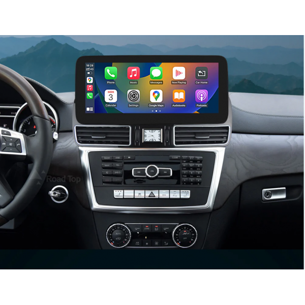 Linux Screen 12.3 inch for Mercedes GL X166 | Wireless CarPlay and Android Auto TR4564