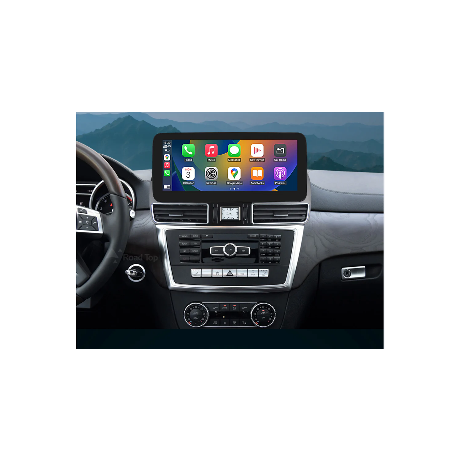Linux Screen 12.3 inch for Mercedes GL X166 | Wireless CarPlay and Android Auto TR4564
