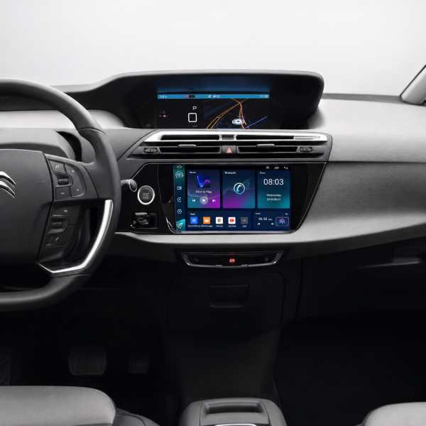 Radio navegador GPS Citroen C4 Picasso 2014-2020 pantalla 9 pulgadas QLED CarPlay TR4781