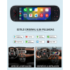 GPS Navigation Radio Fiat Panda 2013-2020 6.8 Inch QLED Screen CarPlay TR4782