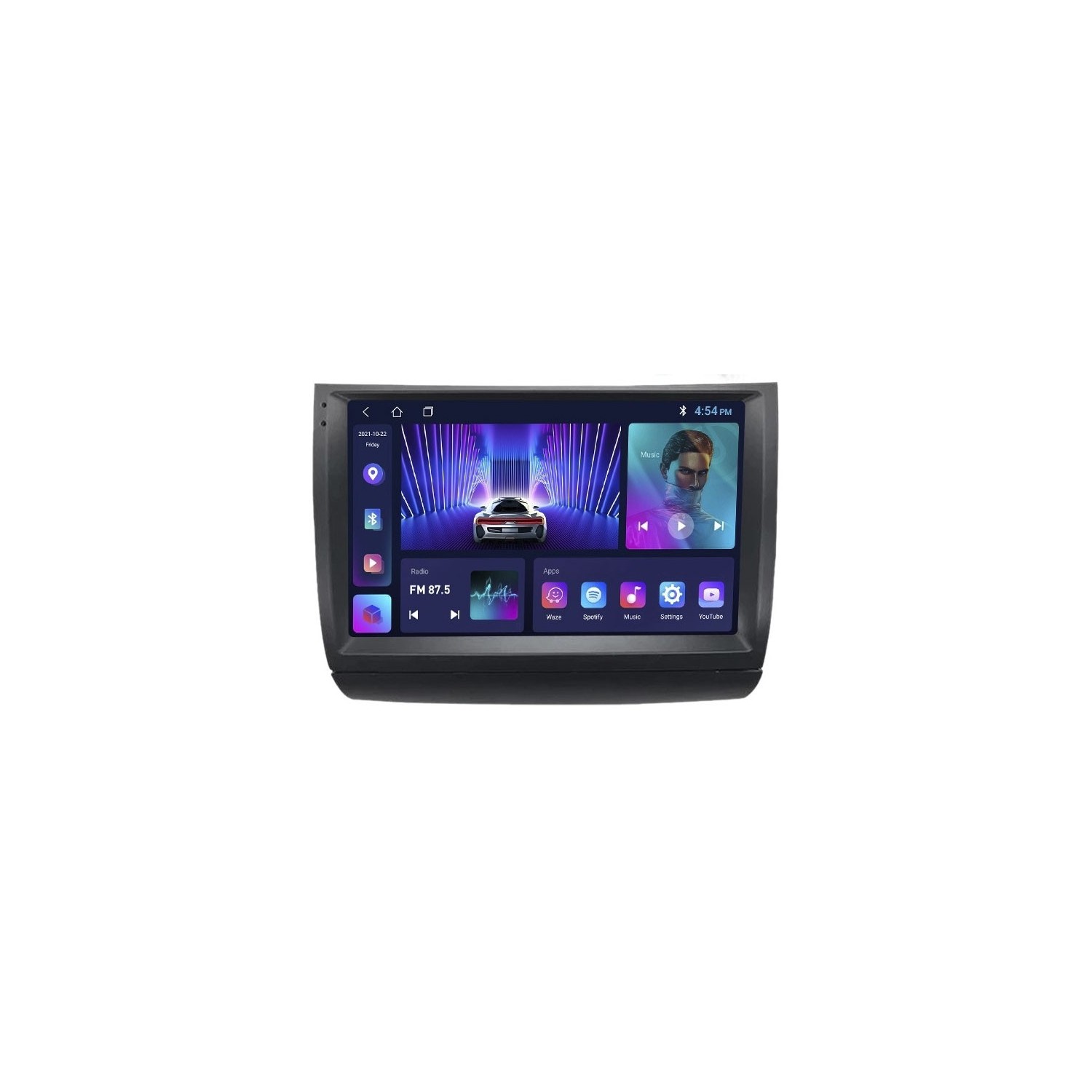 Radio navegador GPS Toyota Prius 2002-2009 pantalla 9 pulgadas QLED CarPlay TR4784