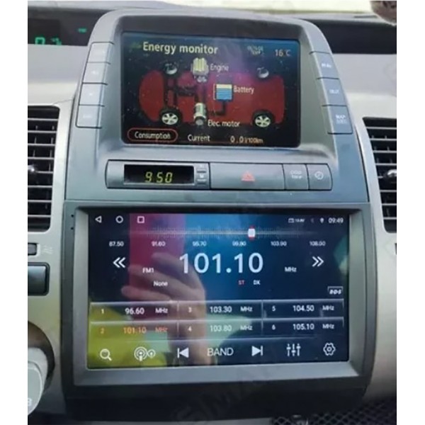 Radio navegador GPS Toyota Prius 2002-2009 pantalla 9 pulgadas QLED CarPlay TR4784