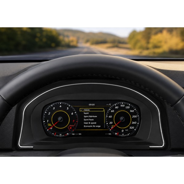 Pantalla cuadro mandos digital Volkswagen Passat B5 2005-2011 y Golf 5 MK5 2008-2011 TR4786